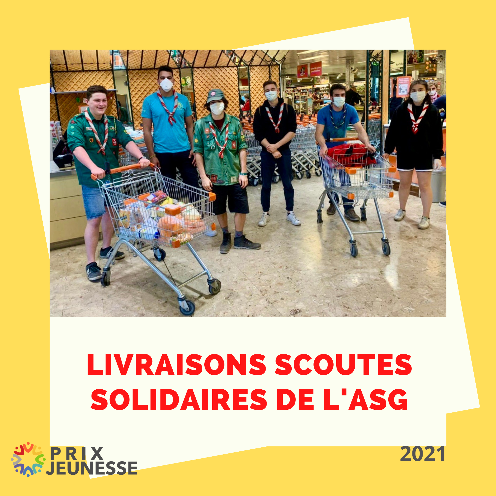 Candidat  Livraisons scoutes solidaires de l'ASG 