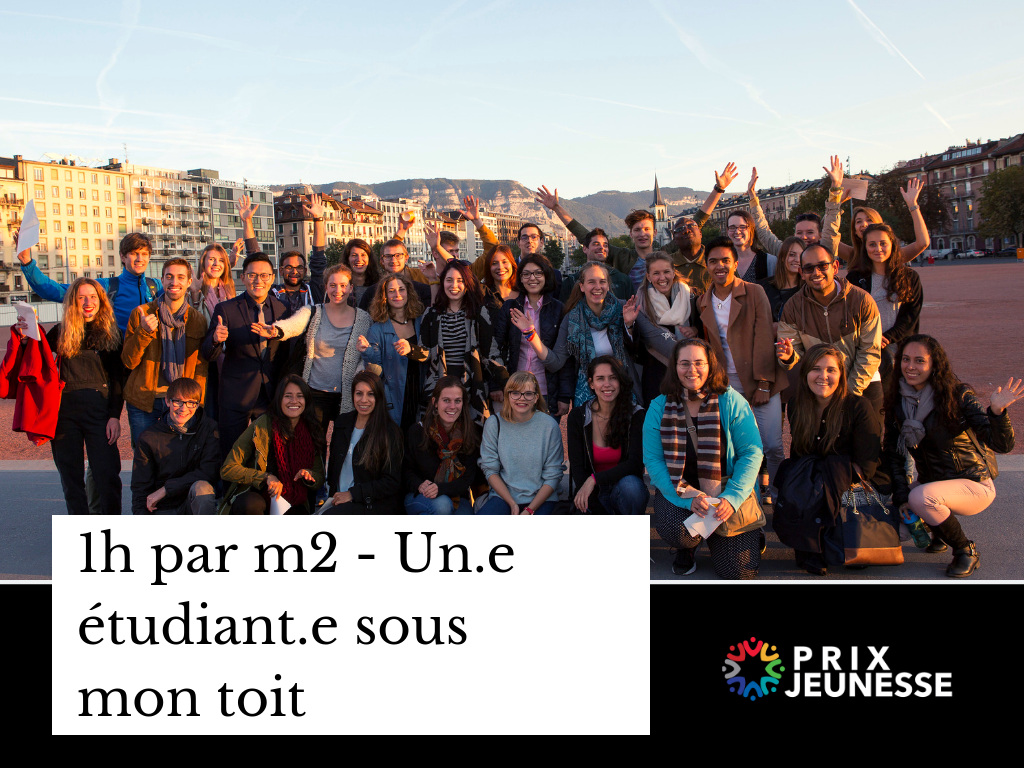 Candidat  1h par m² - Un étudiant sous mon toit           